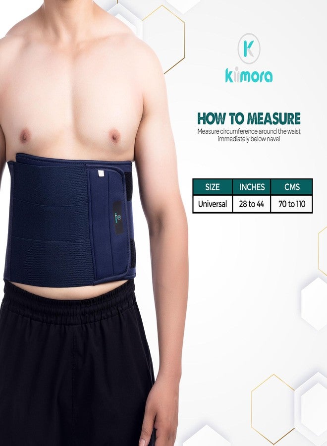 Kiimora حزام كيمورا للبطن للدعم والضغط بعد العمليات الجراحية، مقاسات عالمية S، M، L، XL، XXL - Image 5