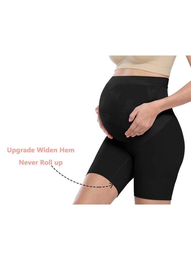 ملابس داخلية للأمومة، فستان بخصر مرتفع، ملابس داخلية لكبار السن، ملابس ناعمة موصى بها لالتقاط الصور (أسود/كبير) - Image 5