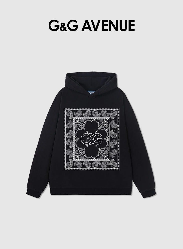 G&G AVENUE Fashion Men's Hoodies Midweight Long Sleeve Pullover Soft Cotton Blend Hooded Sweatshirts  - Image 1