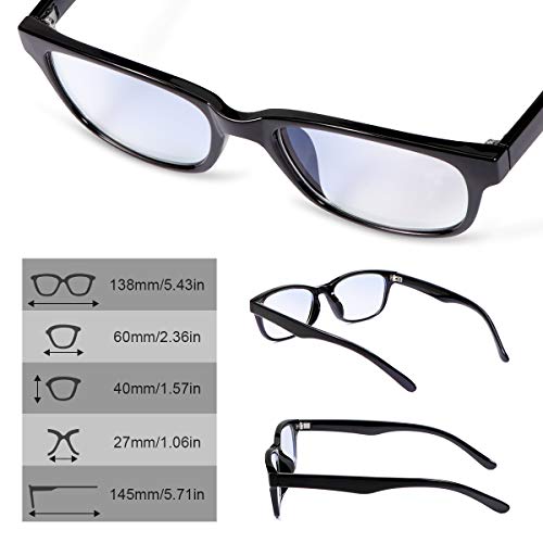 MIRYEA Progressive Multifocal Reading Glasses Blue Light Blocking Computer Readers - Image 3
