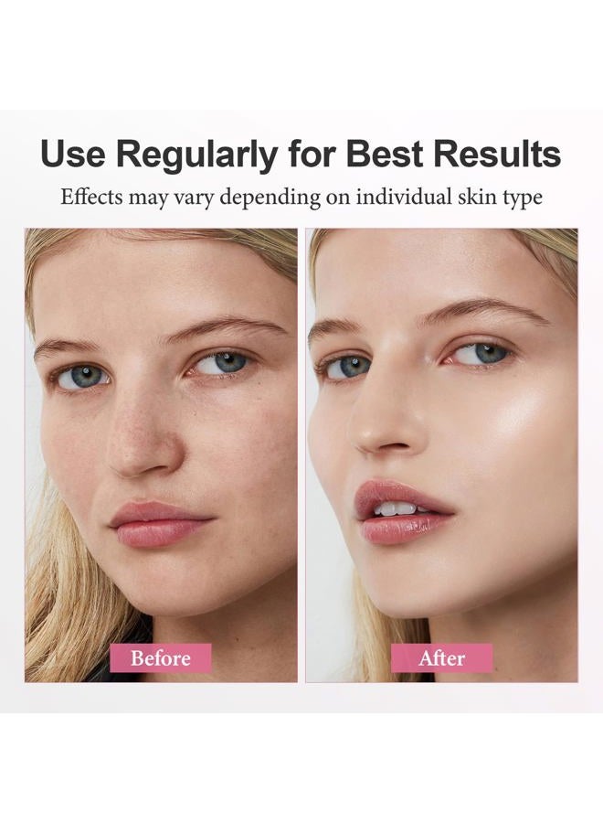 ulluxe Deep Collagen Face Mask, Overnight Hydrogel Facial Mask for Glowing Hydrating Lifting Firming Anti-Aging Moisturizing & Restores Skin Barrier, Korean Skincare Masks for All Skin Types, 37g x 4ea - Image 5