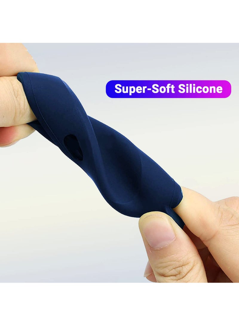 Silicone Protective Case Cover For Realme Buds Air 3 Neo - Dark Blue - Image 2