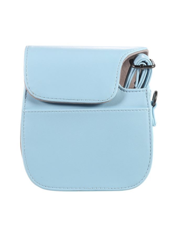 NIBEMINENT Camera Case Bag With Strap For Fujifilm Instax Blue  - Image 4