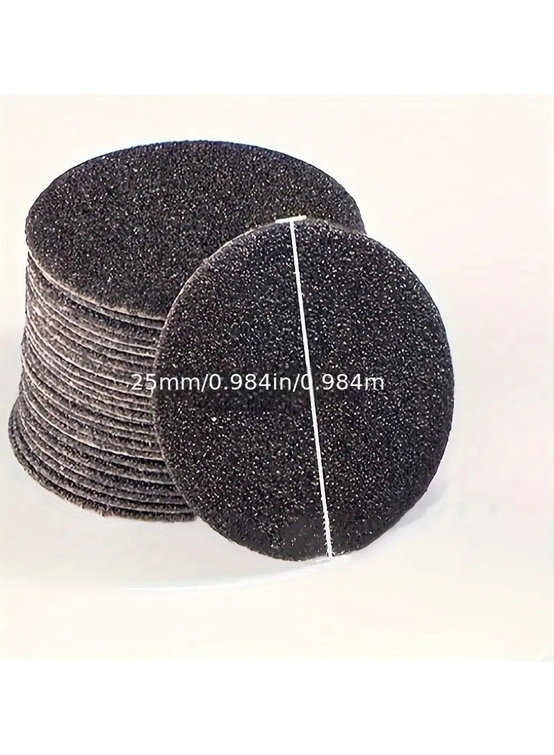 Ucanbe 100-Piece Replacement Sanding Discs and Steel Shaft for Callus Removal - Unscented Pedicure Tool Accessories for Smoothing Rough Feet - Image 4