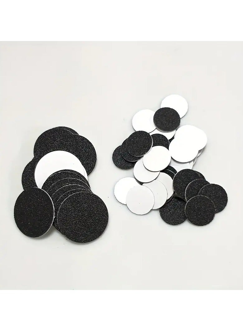Ucanbe 100-Piece Replacement Sanding Discs and Steel Shaft for Callus Removal - Unscented Pedicure Tool Accessories for Smoothing Rough Feet - Image 5