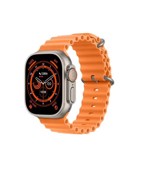 Series 8 Smart watch T800 Ultra with NFC and Wireless Charging For Android and IOS Unisex