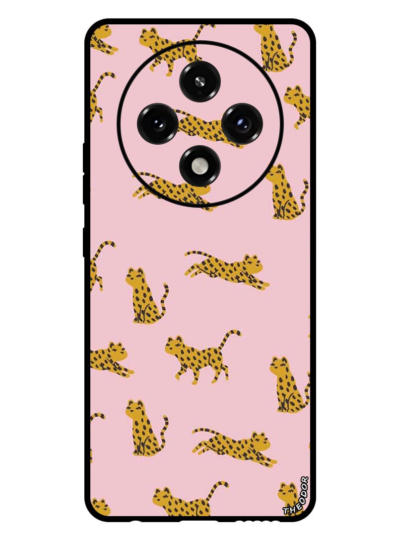 Theodor Protective Case Anti Scratch Shock Proof Bumper Cover For Oppo A3 Pro cubs - Image 1