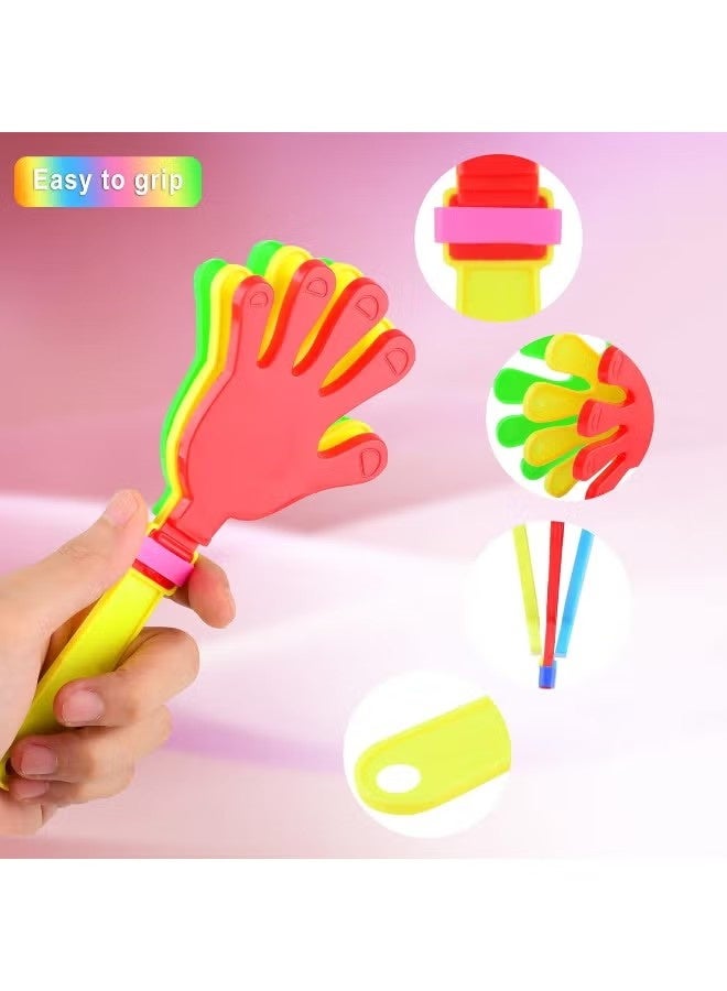 Uliova 20 Pcs Plastic Hand Clappers Noise Makers for Birthday Parties Celebrations Events Party Favors and Fun Game Activities Random Colors - Image 4