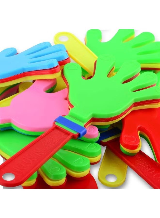 Uliova 20 Pcs Plastic Hand Clappers Noise Makers for Birthday Parties Celebrations Events Party Favors and Fun Game Activities Random Colors - Image 5