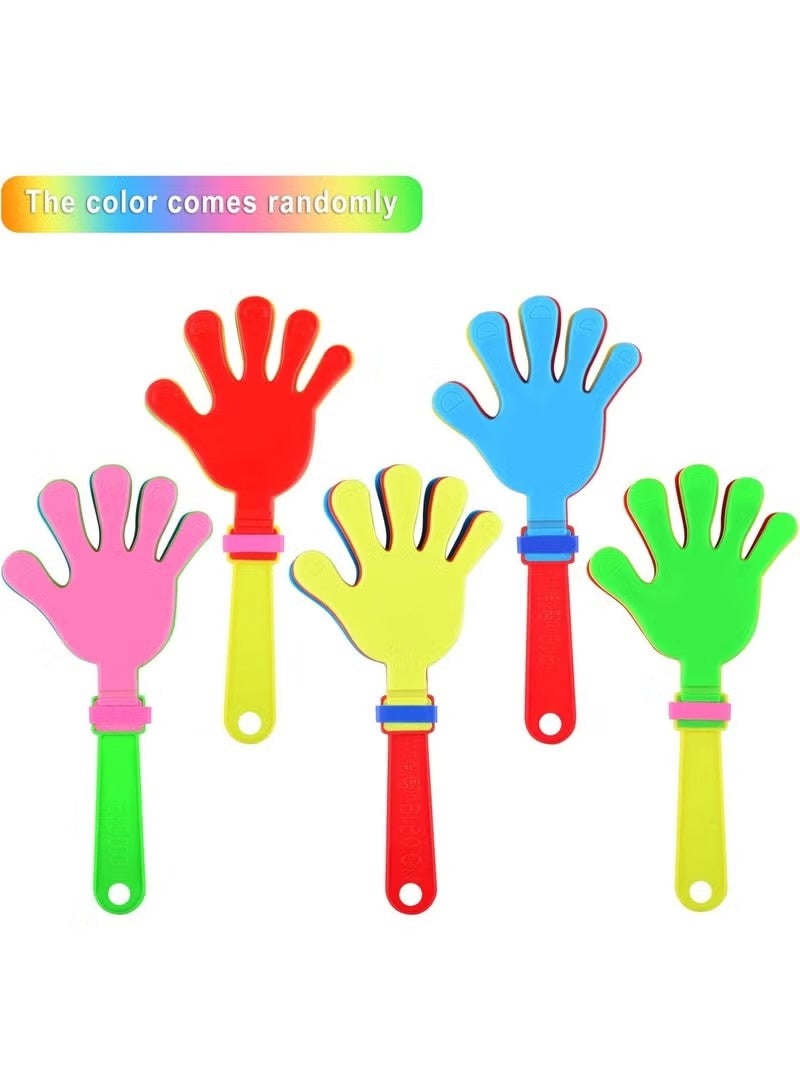 Uliova 20 Pcs Plastic Hand Clappers Noise Makers for Birthday Parties Celebrations Events Party Favors and Fun Game Activities Random Colors - Image 3