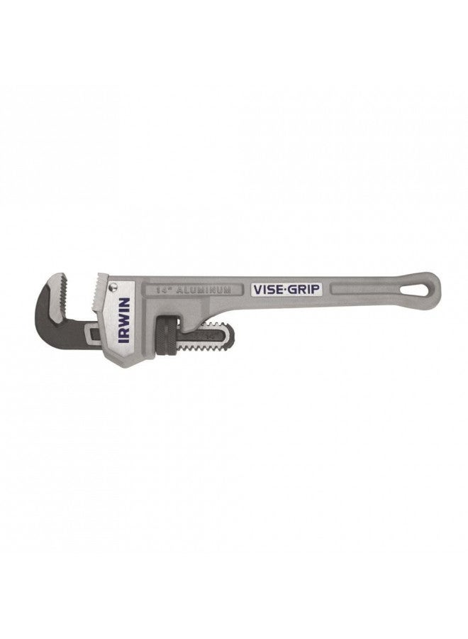 IRWIN VISE-GRIP Aluminum Pipe Wrench, SAE, 14-Inch (2074114) - Image 2