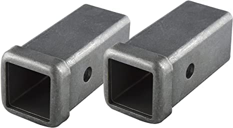 TOPTOW 644532 Trailer Hitch Receiver Tube 2inch X 6inch Length Storage Box Weld on Raw Steel 2 Packs