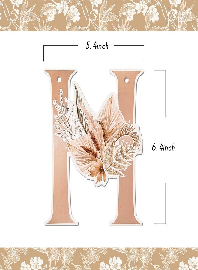 Letjolt Hello Baby Boho Flower Banner Girls Baby Shower Letter Garland Floral Birthday Gender Reveal Party Banner Nursery Decorations 12pcs - Image 4