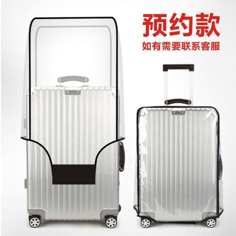 Luggage Protective Cover Luggage Cover Suitcase Trolley Suitcase Cover Transparent Dust Cover Spot - Image 1