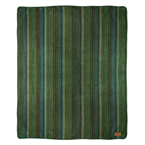 QISU Alpaca Wool Blanket Throw | Large, Beautiful, Warm, Variegated | 85 x 65 inches | Ultra-Soft, Hypoallergenic and Breathable | Non-Itchy or Scratchy Fabric (Green Variegated) - Image 4