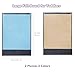 CHEFAN 2 PCS Felt Board for Toddlers Large Flannel Board for Wall Felt Stories Learning Board with 2 Storage Pocket for Preschool Classroom and Daycare 32 22 Inch Blue and Brown - Image 4