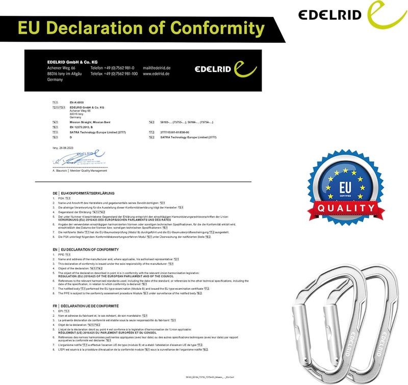 EDELRID Mission II Carabiner - Image 4