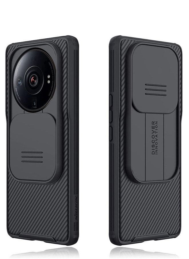 Generic Xiaomi 12S Ultra Case With Slide Camera Protection (Black)  - Image 1