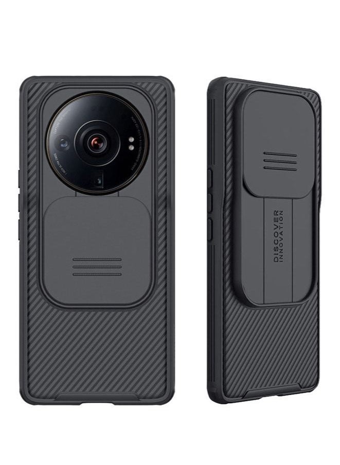 Generic Xiaomi 12S Ultra Case With Slide Camera Protection (Black)  - Image 5