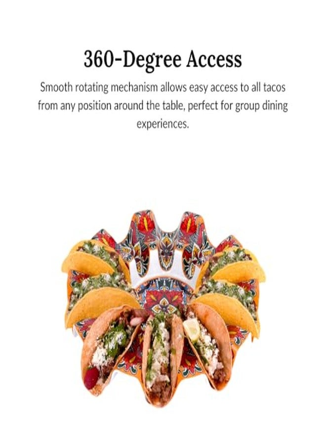 Prepara Taco Carousel, Red - Image 5