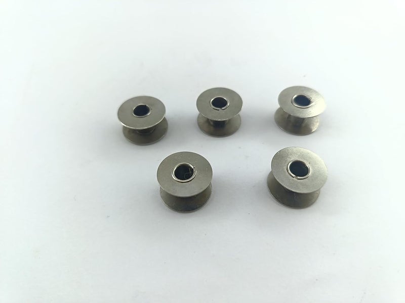 advancedestore advancedestore Pack of 10Pc Small Sewing Stiching Machine Bobbins Plain Steel Bobbins for Sewing Machine Supplies machines - Image 3