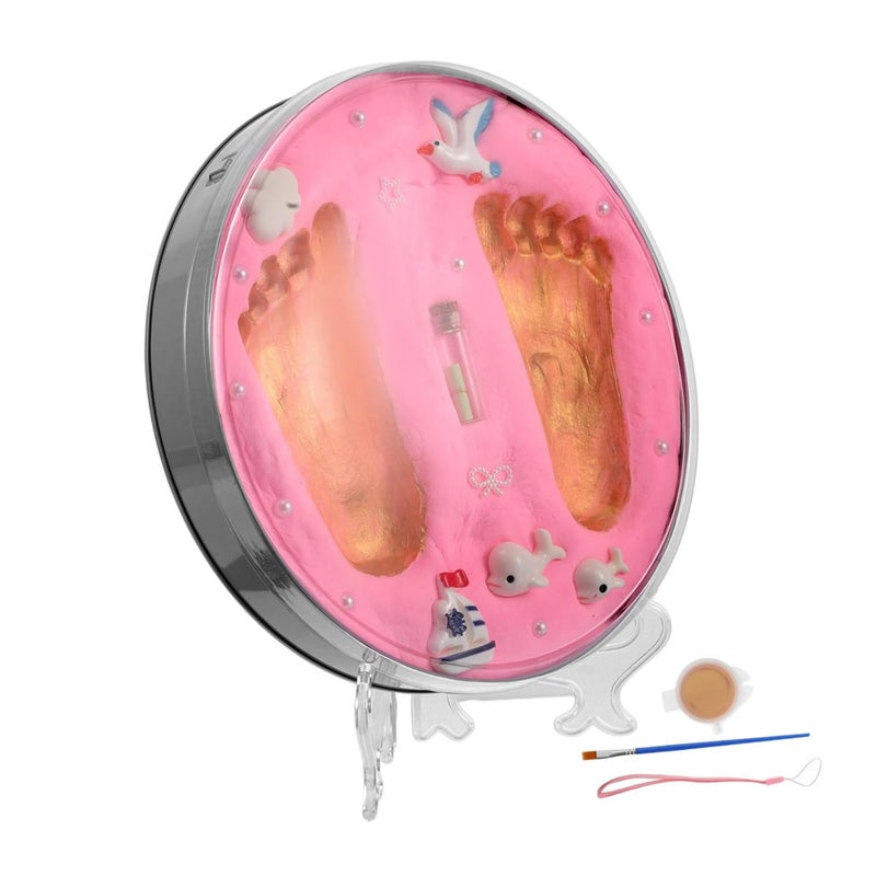 Newborn Handprint Footprint for for Day Celebrations and Shower Durable Impressions for Moms - Image 1