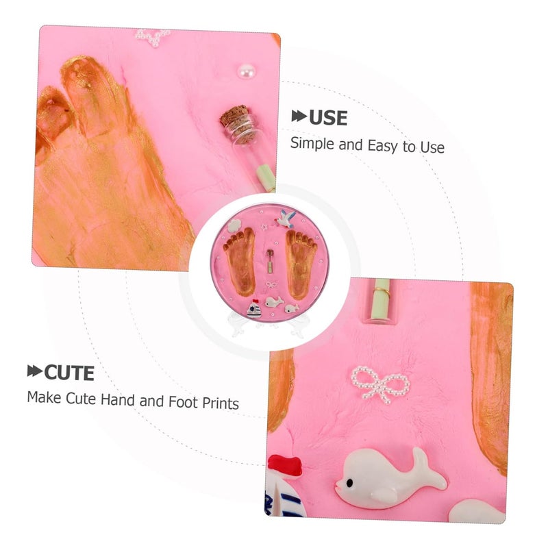 Newborn Handprint Footprint for for Day Celebrations and Shower Durable Impressions for Moms - Image 3