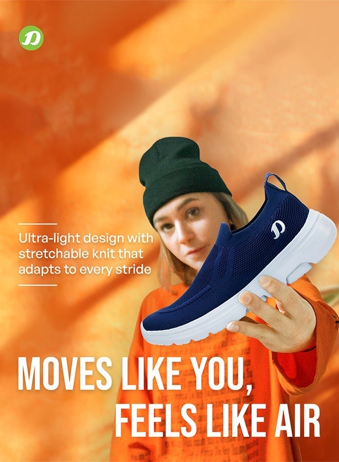 DOCTOR EXTRA SOFT Men's Sports Shoes with Memory Foam Cushioned Insole|Running Walking Gym Training Jogging Athletics|Comfortable & Stylish|Casual & Lightweight|Slipon Sneaker Gent's & Boy's ART-2008 - Image 4