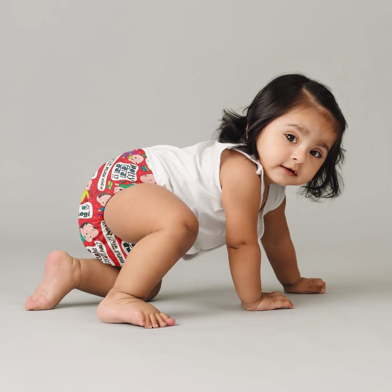 SuperBottoms Swimming Diapers for Babies & Toddlers - Reusable & Adjustable Swim Diapers - Washable Cloth Diapers - Skin Friendly Fabric - Easy to Clean - Fits 3M - 3Y - Image 2