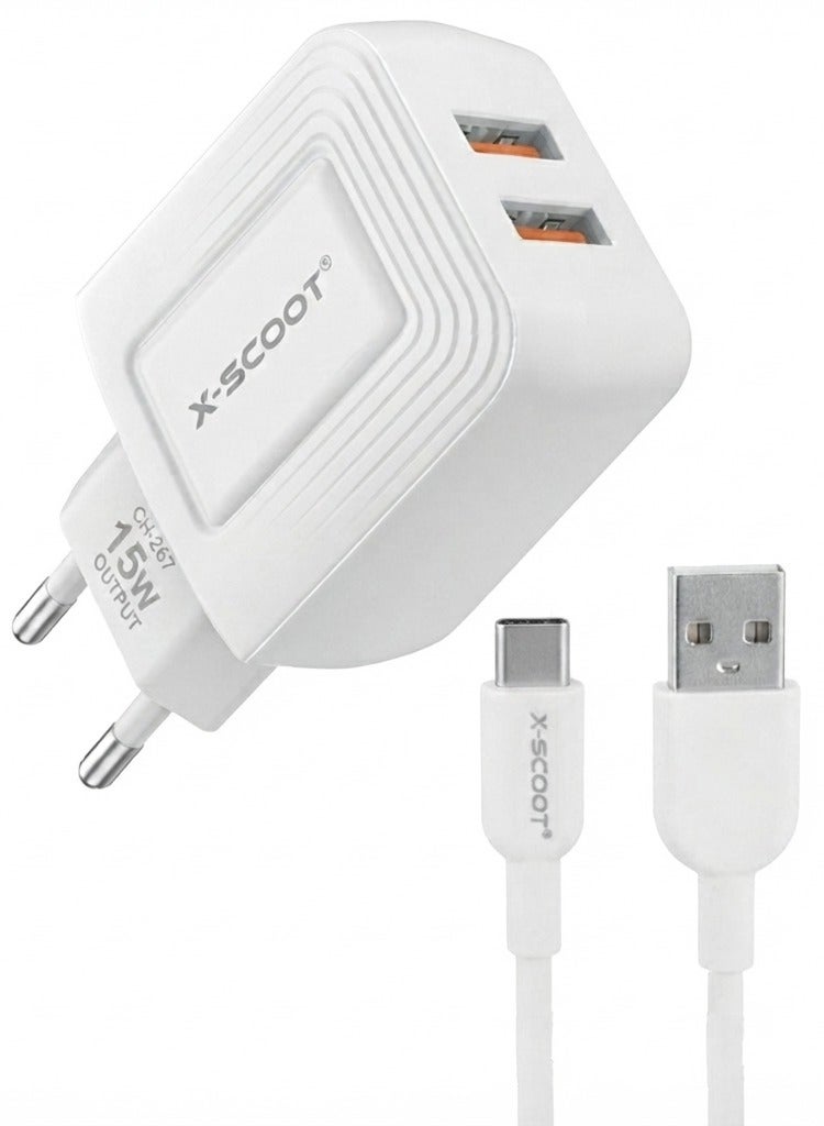 X-SCOOT X-SCOOT ch-267 Usb Fast Wall Charger 15W Z892E7779C33EDADE180DZ