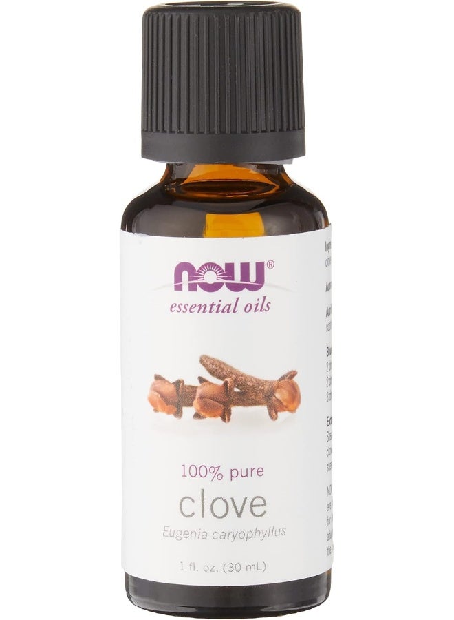 NOW Foods - 100% Pure Essential Oil Clove - Image 1