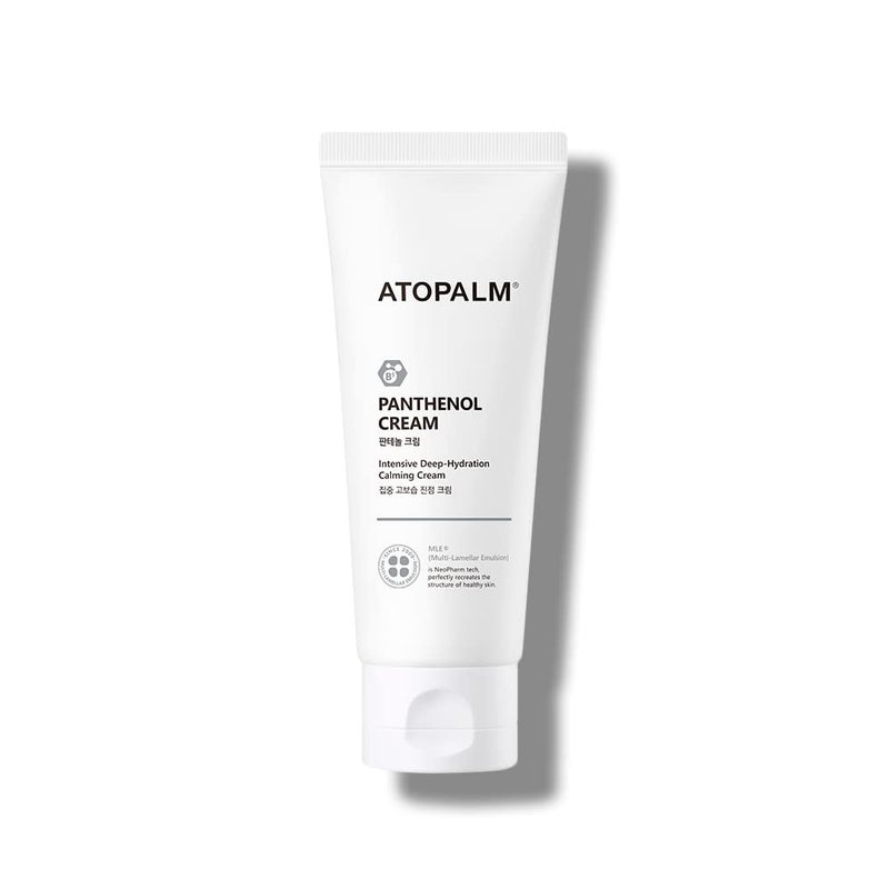 ATOPALM Panthenol Cream Deep Hydration Face Moisturizer for Itch Relief Sensitive Dry Skin Itch Relief Calming Cream with Panthenol Strengthening Skin Barrier MLE 27 Fl Oz 80ml