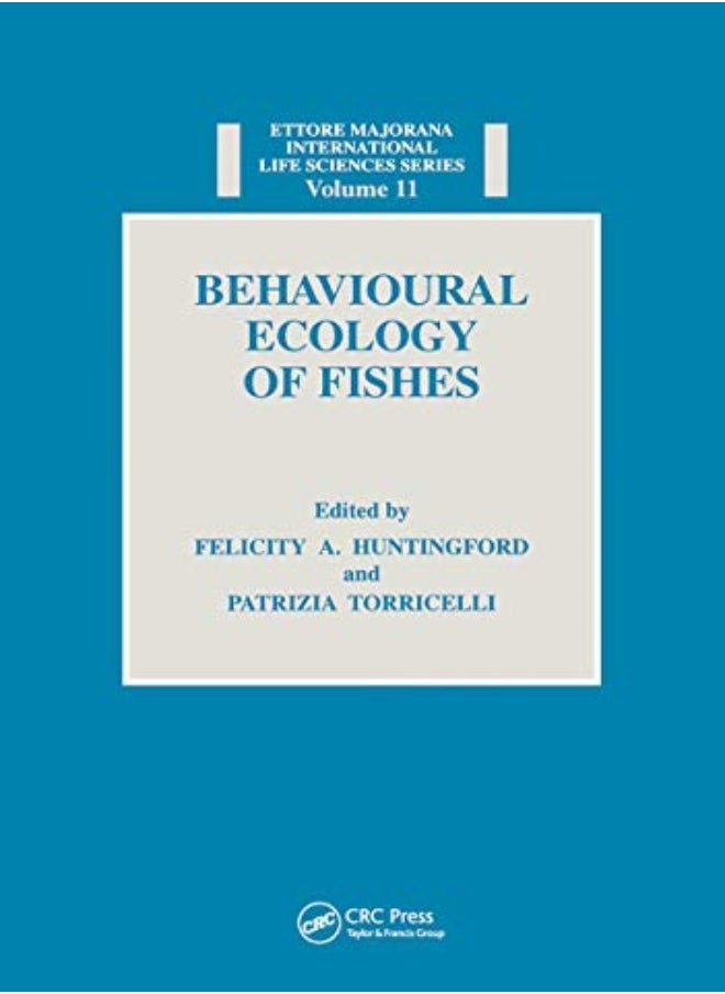 Behavioural Ecology of Fishes 
