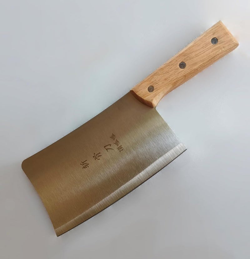 Captoola سكين تقطيع اللحم من كابتولا، سكين مطبخ، سكين تقطيع اللحم من الفولاذ المقاوم للصدأ، سكين تقطيع الخضار، سكين شيف صيني محترف، مجموعة من 1 - Image 1