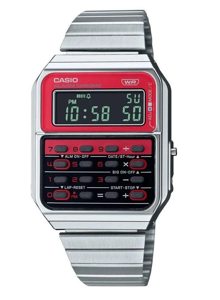 كاسيو ساعة الحاسبة الكلاسيكيه CA-500WE-4BDF - Image 1