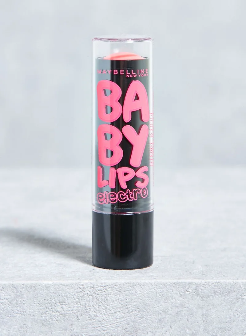 MAYBELLINE NEW YORK Baby Lips Electro Strike A Rose