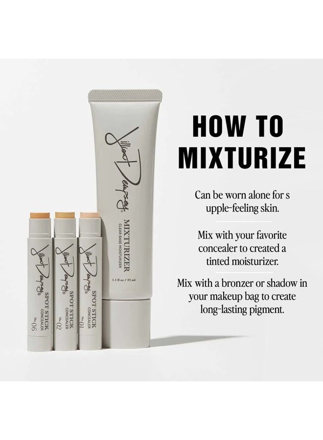 Jillian Dempsey Mixturizer Moisturizer | Clear Base Face Moisturizer to Hydrate & Nourish Skin, Mix with Concealer to Create a Tinted Moisturizer, 1.1 oz - Image 3