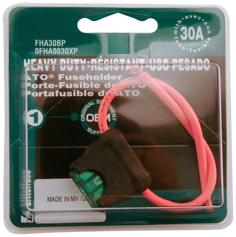 Littelfuse 0FHA0030XP ACS ATO HD Carded Inline Fuse Holder with 30 Amp Fuse - Image 4