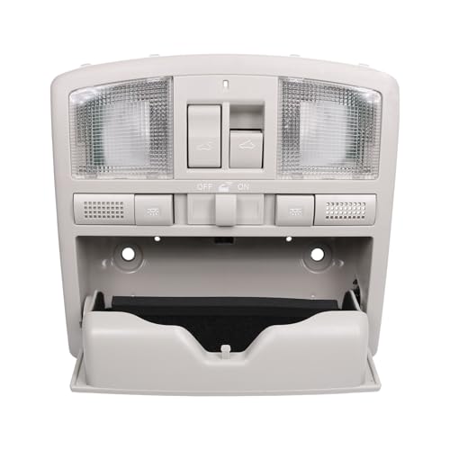 RALZAOTO Overhead Console Map Reading Light w/Sunroof Switch Compatible with Mazda 6 2009-2013, CX-9 2010-2015 Replace# GS4C-69-970D-30 TD77-69-970D-75 - Image 1