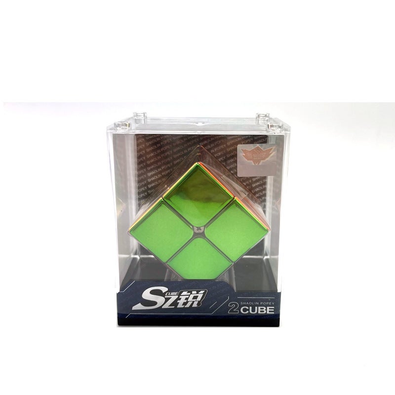 Shenzhou Whirlwind Kid Magnetic Plating Series 234 Rubik'S Cube Collectibles Student Gifts Benefiting Intelligence Toys - Image 1