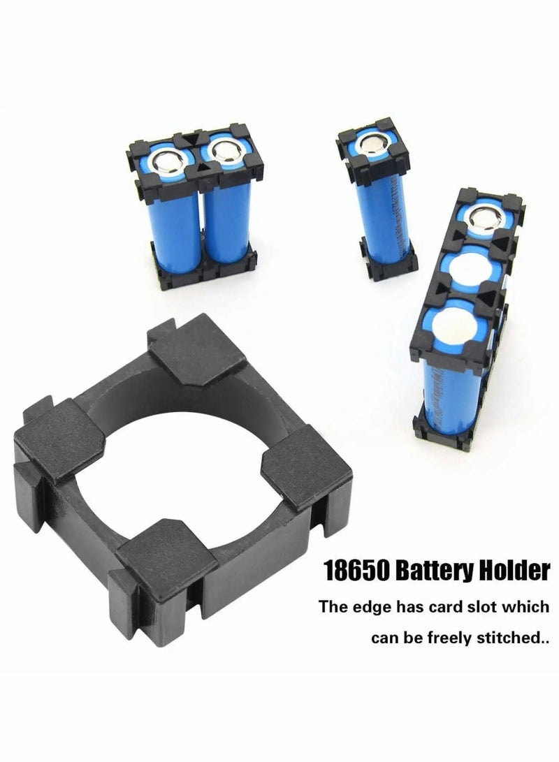 Y&D Battery Holders,18650 Li-ion Holder Stand Cylindrical Pack Bracket,100Pcs - Image 2