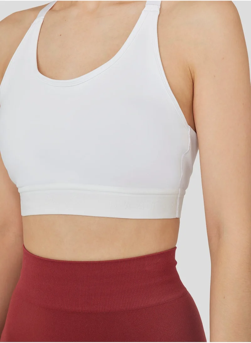 كاستور Women'S White Metatek Sports Bra