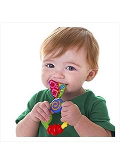 Nuby Wacky Teething Ring, Multicolor  - Image 2