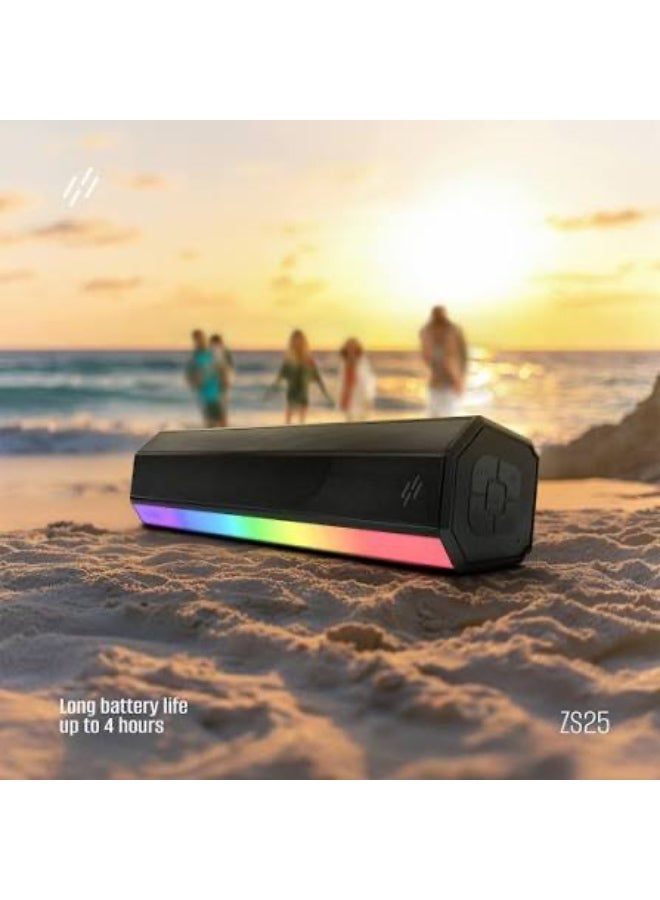 HEATZ ZS25 - Bluetooth sound bar with RGB lights and TWS - Image 4