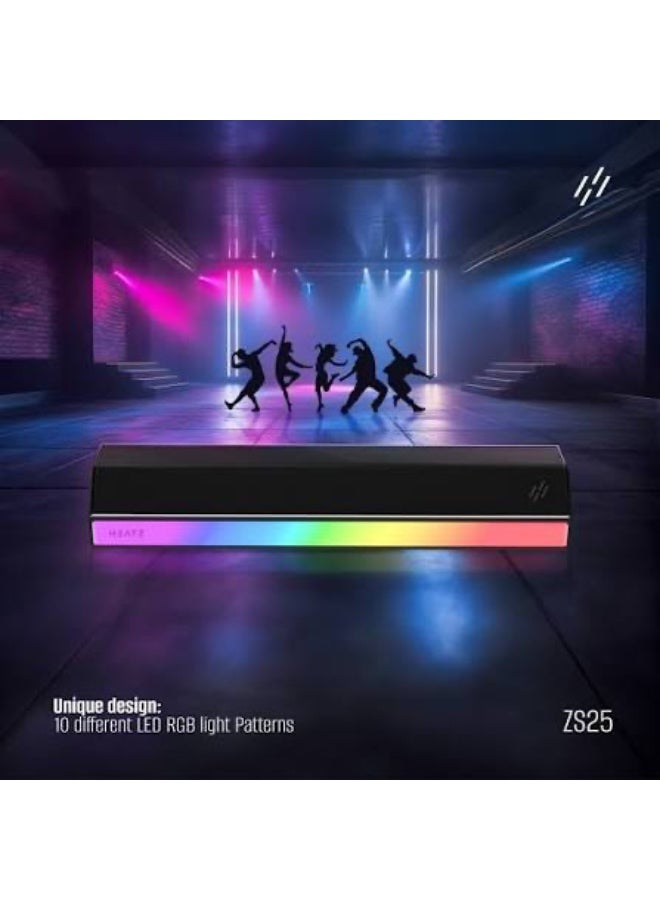 HEATZ ZS25 - Bluetooth sound bar with RGB lights and TWS - Image 2