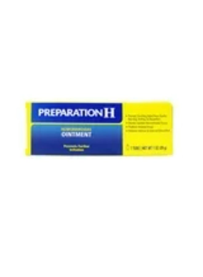 بريباريشن إتش مرهم علاج أعراض البواسير PREPARATION H، تخفيف الحكة، الاحتراق والانزعاج، أنبوب (2.0 أونصة) - Image 1