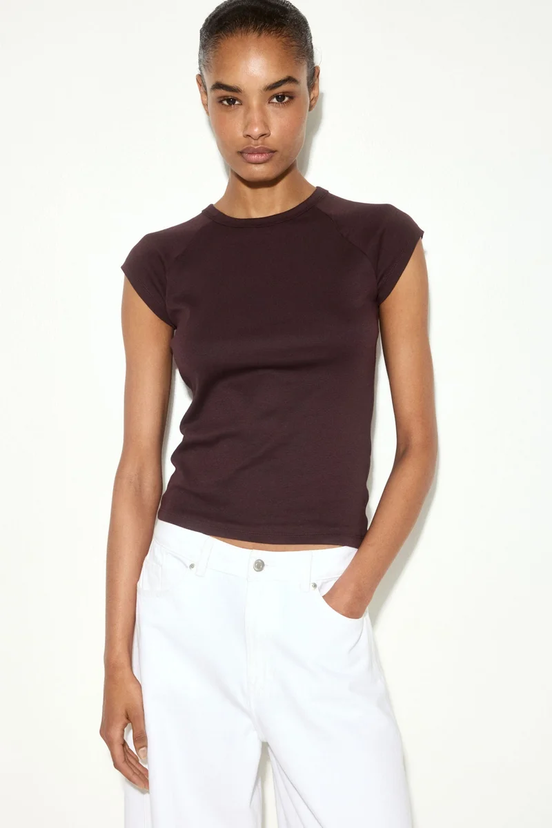 H&M Raglan-sleeved T-shirt