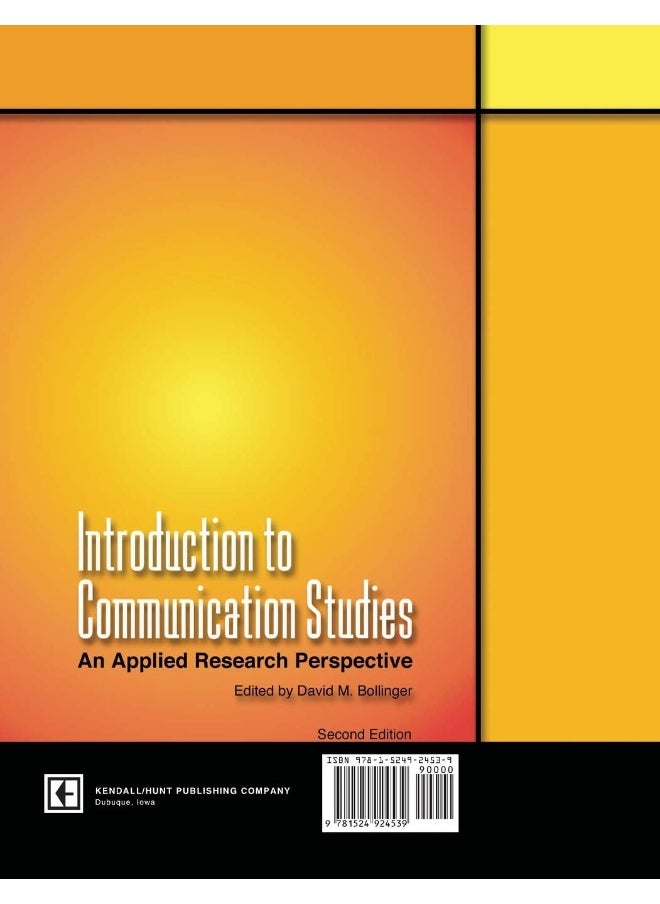 Introduction to Communication Studies: An Applied Research Perspective  - Image 2