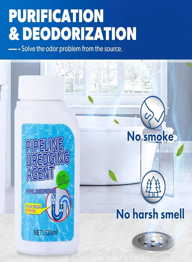 Liapu Drain Clog Remover, Pipeline Dredging Agent, Powerful Quick Cleaning Drain Toilet Cleaner Tool, Unclog Toilet Clog And Kitchen Sink Pipe Unblocker Powder - Image 4