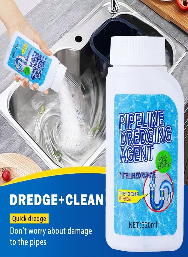 Liapu Drain Clog Remover, Pipeline Dredging Agent, Powerful Quick Cleaning Drain Toilet Cleaner Tool, Unclog Toilet Clog And Kitchen Sink Pipe Unblocker Powder - Image 2